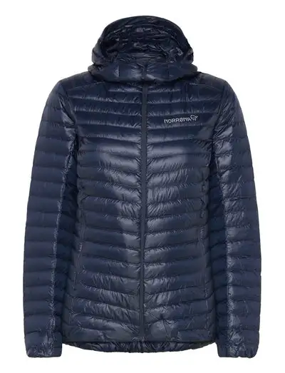 trollveggen down800 super light Hood W's - Doudounes