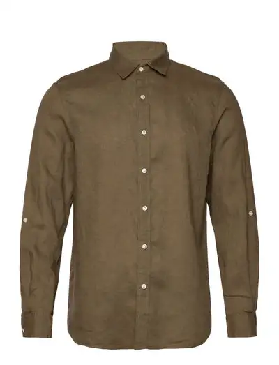 Seasonal Core - Regular Fit Linen Shirt - Chemises de lin