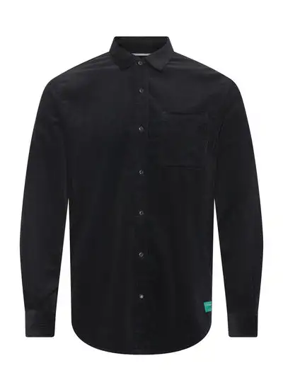 Regular-fit corduroy shirt - Chemises en velours côtelé