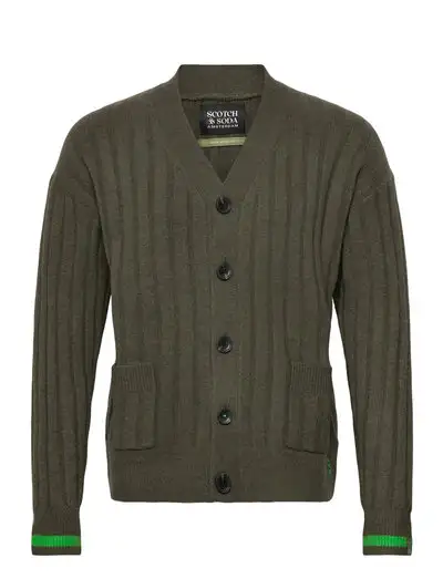 Soft knit dropped shoulder cardigan - Gilets