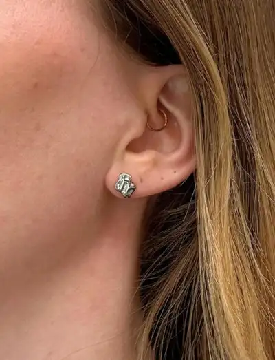Aria - Earstuds Steel - Goujons