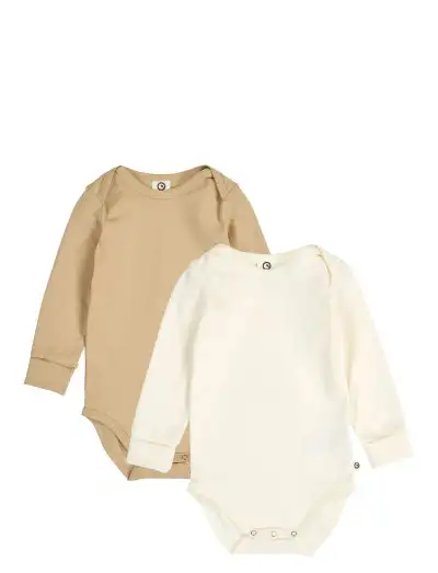 Cozy me l/s body 2-pack - Bodies à manches longues