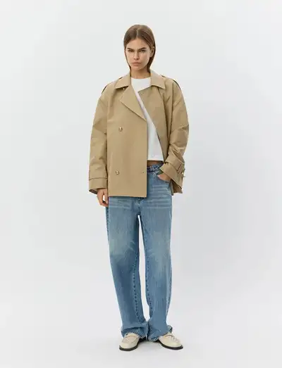 ADRIASW SHORT TRENCH COAT - Trenchs