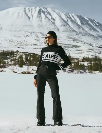 Les Alpes Knitted Sweater - Habits tricotés