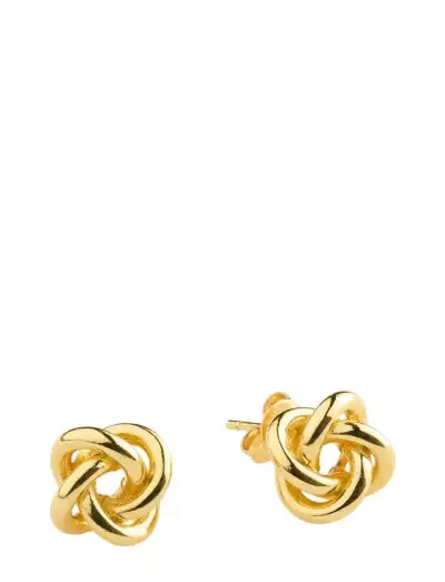 Edith - Mini Knot Stud Earrings - Goujons