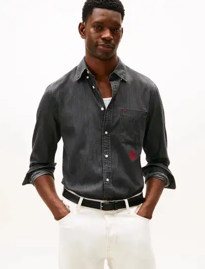 WORKWEAR DENIM RF SHIRT - Chemises en jean