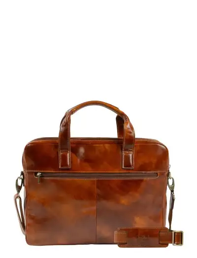 2 comp. Laptop briefcase van Gogh - Porte-Documents