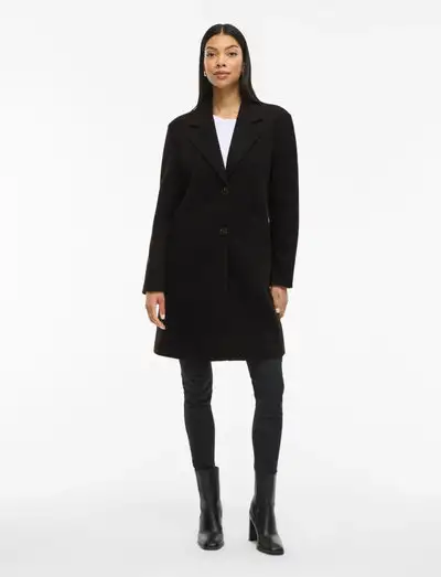 VICLAUDIA BUTTON COAT - NOOS - Manteaux en laine