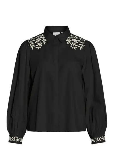 VICARIA L/S EMBROIDERY SHIRT/R - Manches longues