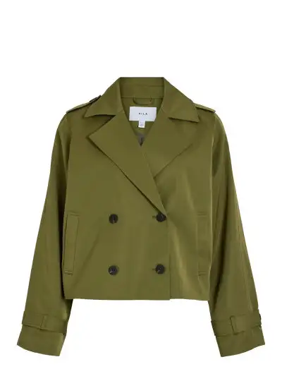 VIADDISON L/S SHORT TRENCHCOAT - Vestes utilitaires