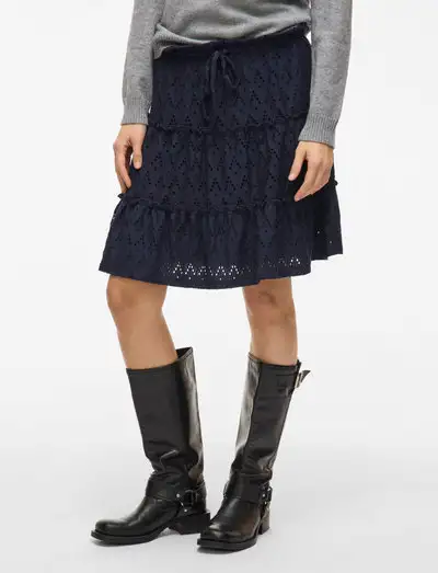VIAMALINA HW SHORT SKIRT/PB - Jupes courtes