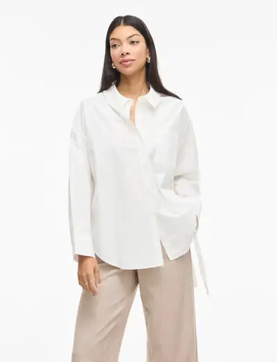 VISIJI L/S LACING SHIRT - Manches longues