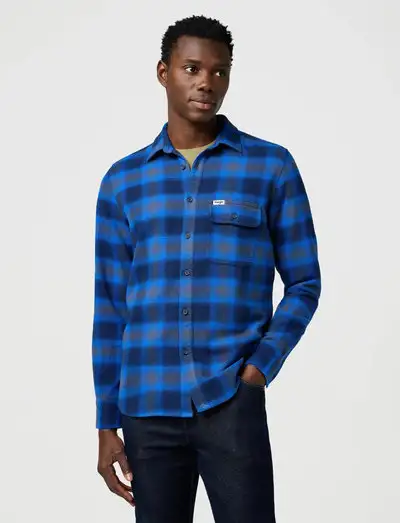 1 PKT INDIGO SHIRT - Chemises en flanelle