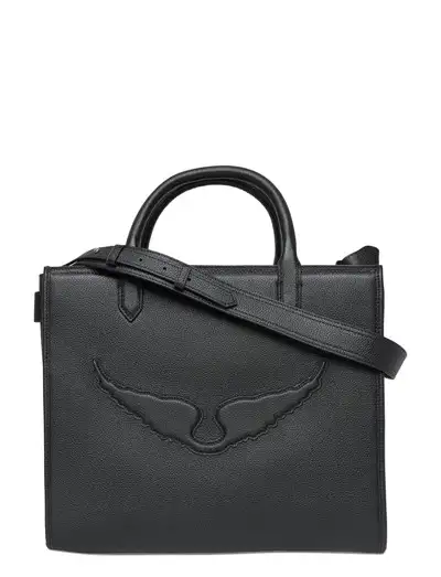 ANGEL TOTE GRAINED LEATHER - Sacs en Toile